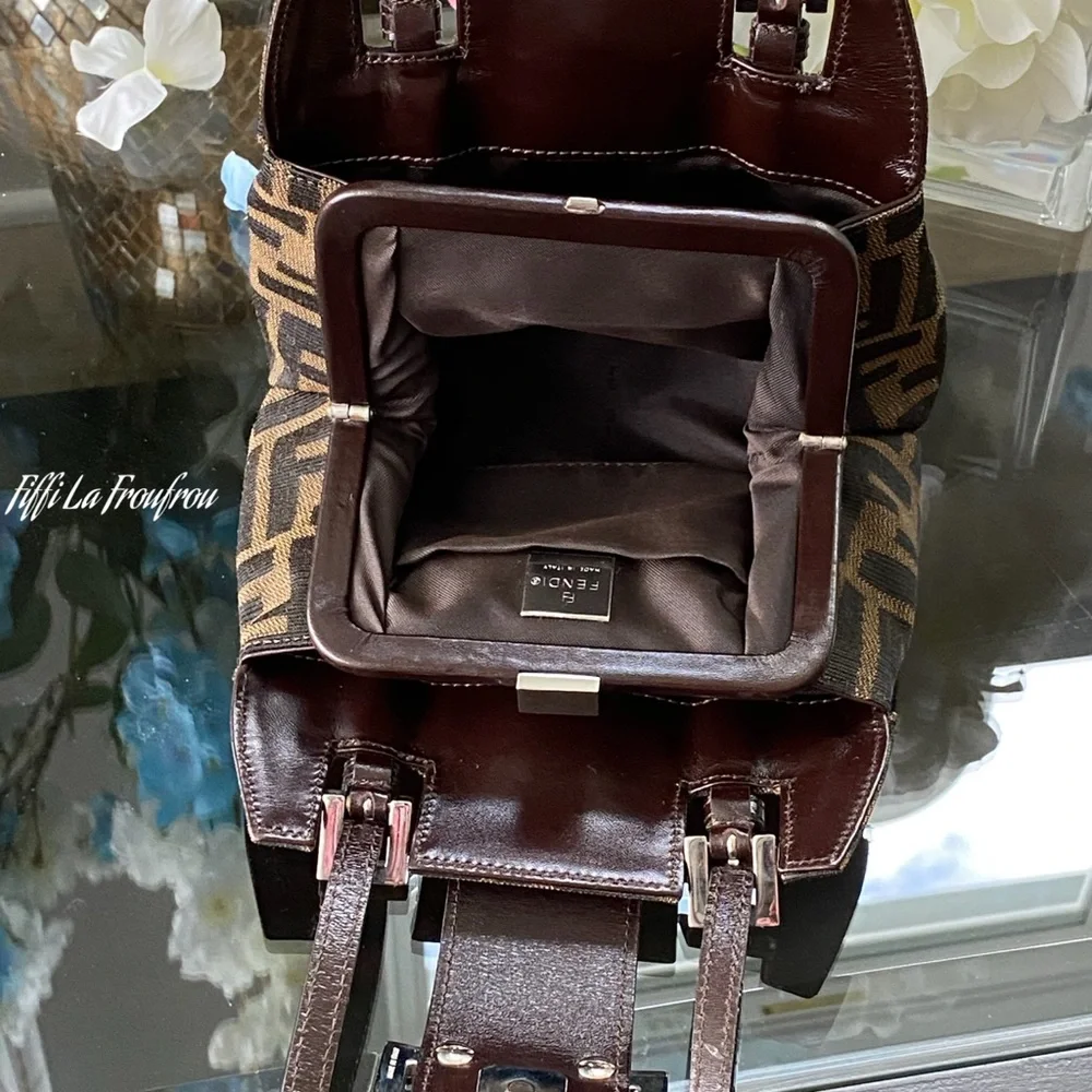 Authentic Fendi Zucca mini tote - Picture 10 of 16